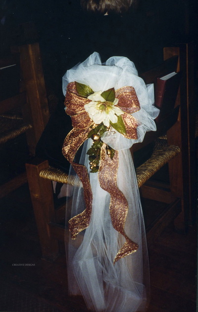 Large Burlap Bows, Rustic Wedding Decorations, Aisle Chair Pew